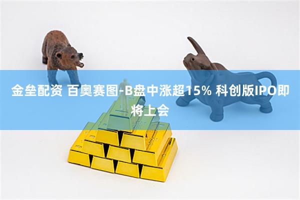 金垒配资 百奥赛图-B盘中涨超15% 科创版IPO即将上会